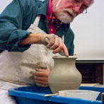 Oxford Ceramics Fair 2015, Toff Milway demonstration